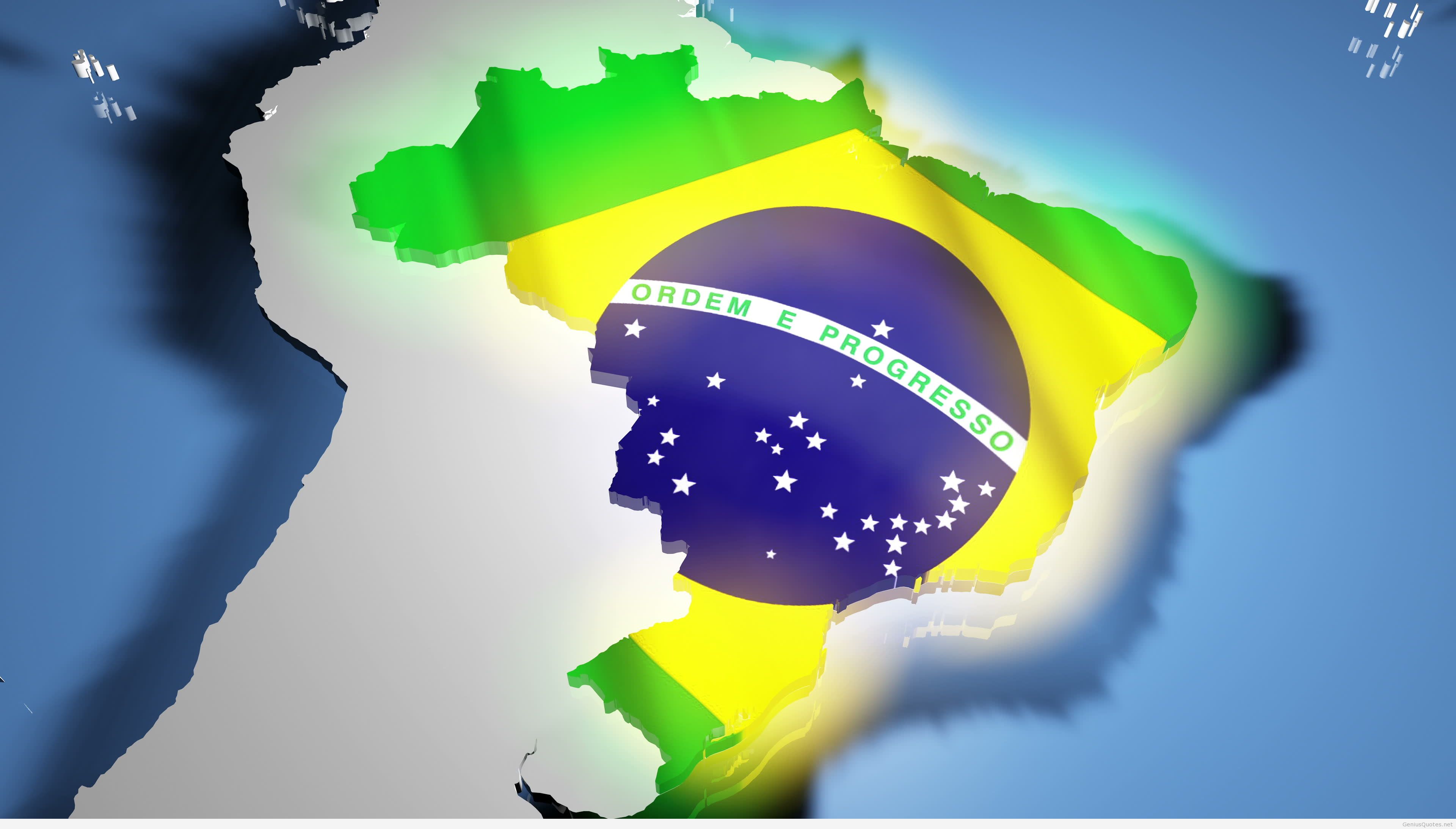 Brazil Flag World Cup High Definition Wallpaper