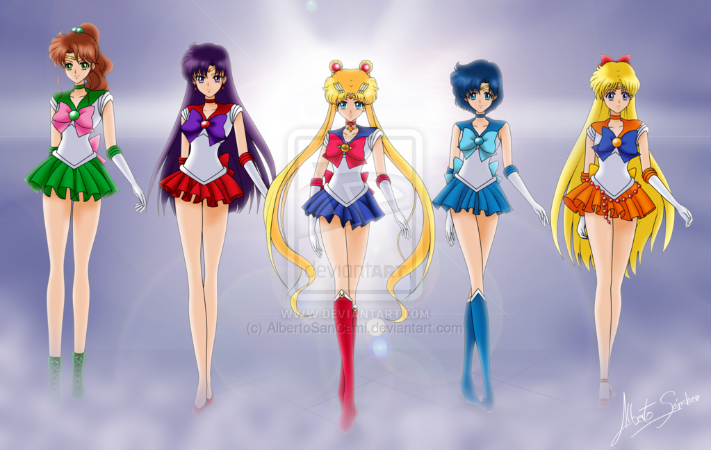 Sailor Moon Crystal By Albertosancami