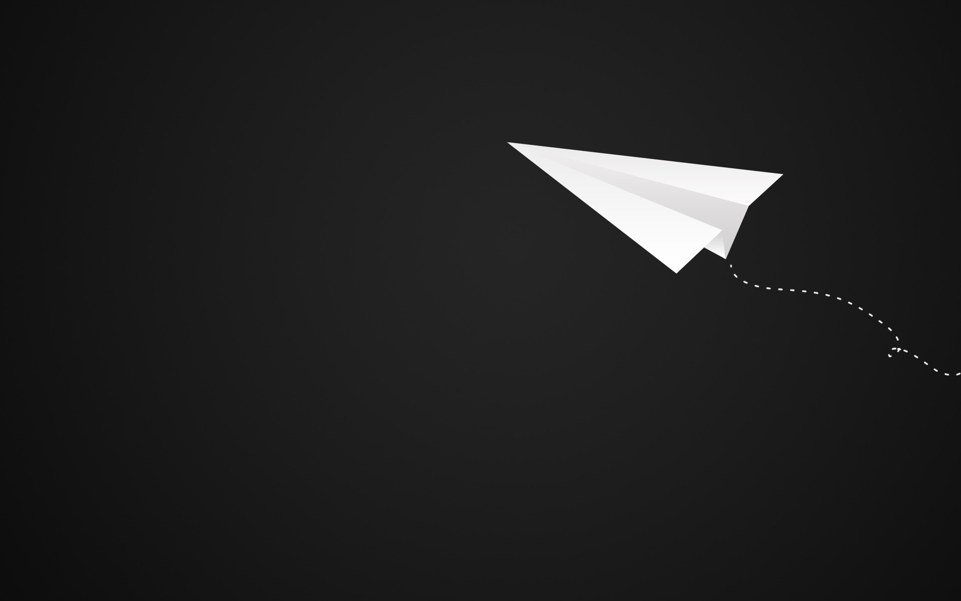 Paper Airplane Desktop Wallpaper