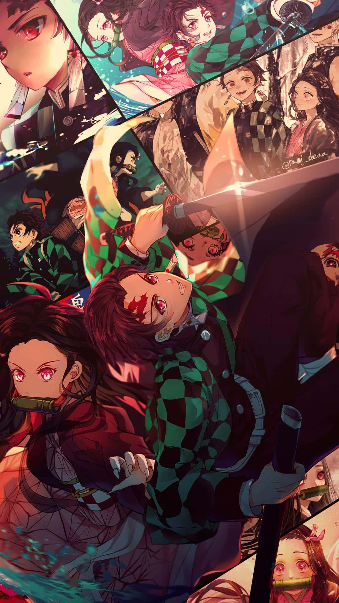 Get Ready To Take On The Demon Slayer Universe With This Sleek Wallpaper