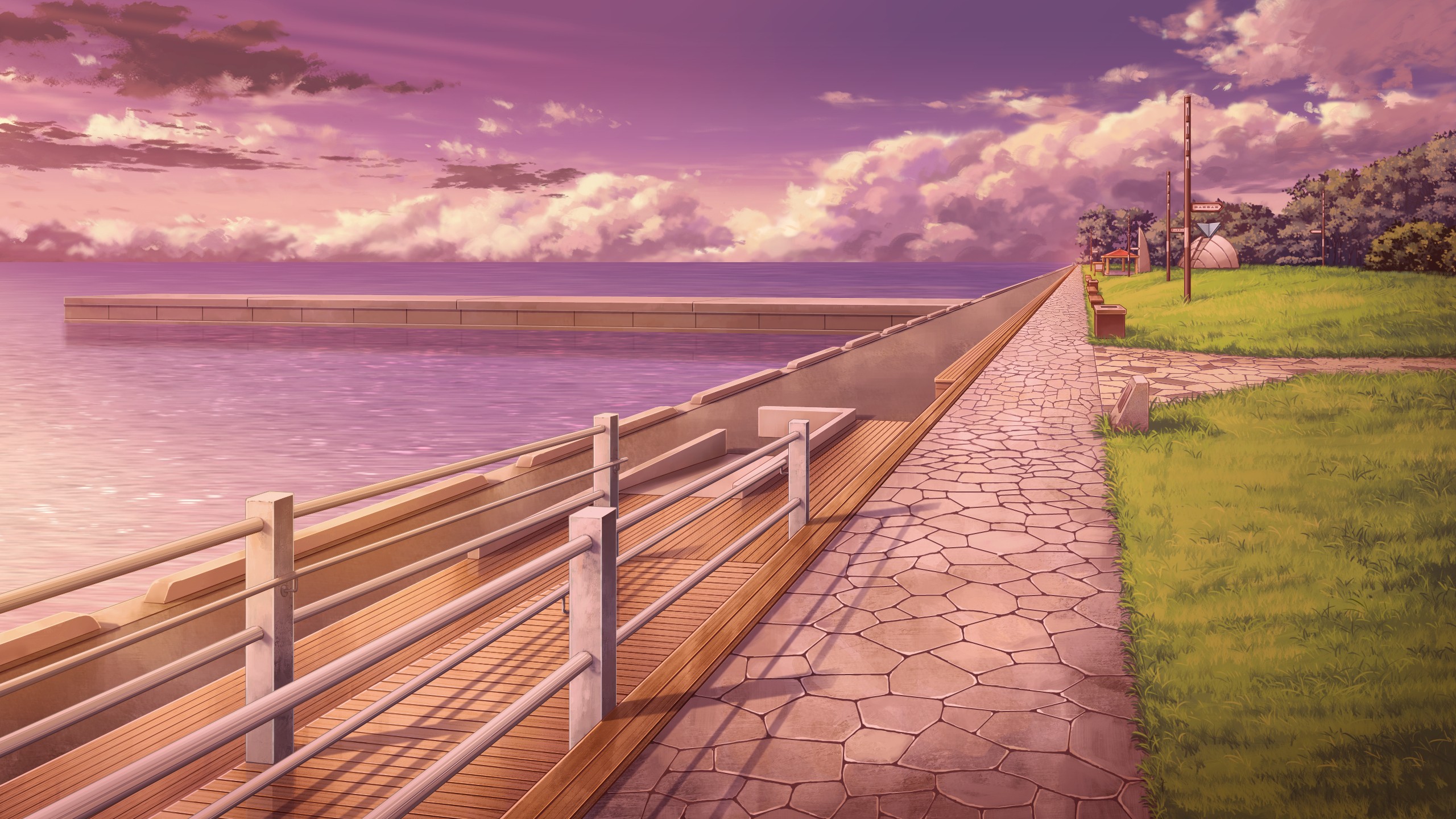 Free Download Hd Anime Background Scenery Wallpapers High