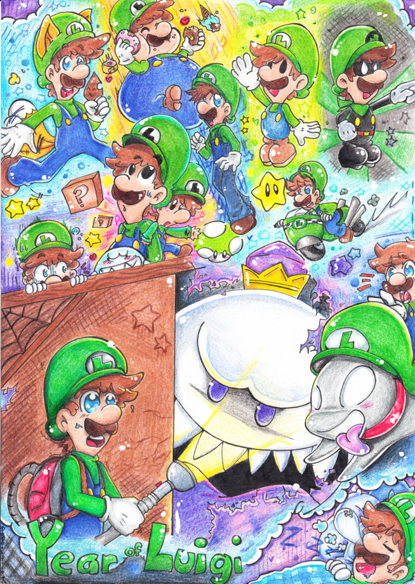 Year Of Luigi By Paperlillie