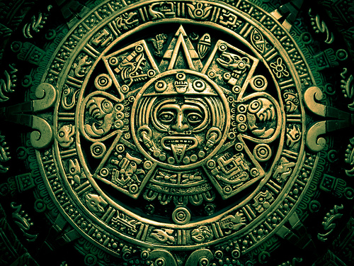 aztec calendar wallpaper