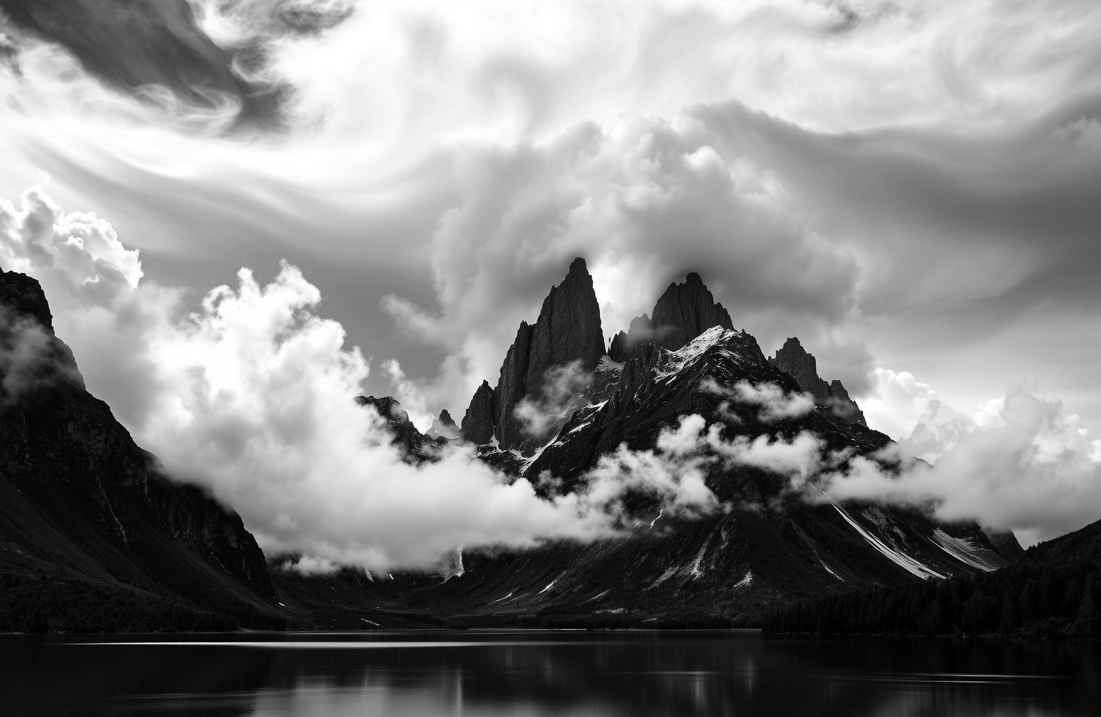 Black And White Hd Wallpaper