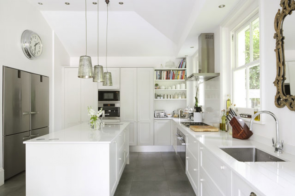 Chrome Kitchen Designs Ideas Wallpaper Easyliving Co Uk
