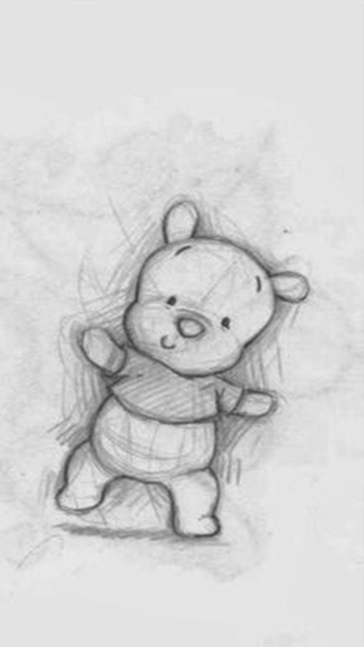 Pencil Drawing Background Wallpaper