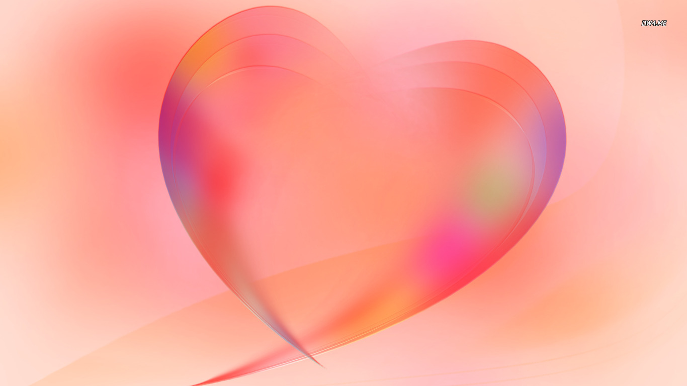Colorful Heart Wallpaper Holiday