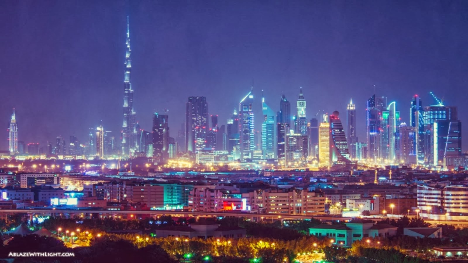 Dubai City HD Wallpaper 1080p