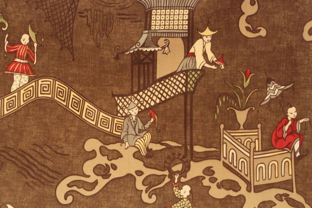 Have Always Loved This Chinoise Print From Scalamandre Would Make