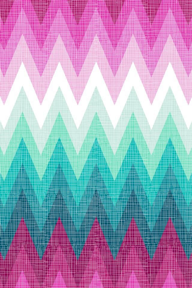 Colorful Fabrics Digitally Printed By Spoonflower Ombre Zig Zags