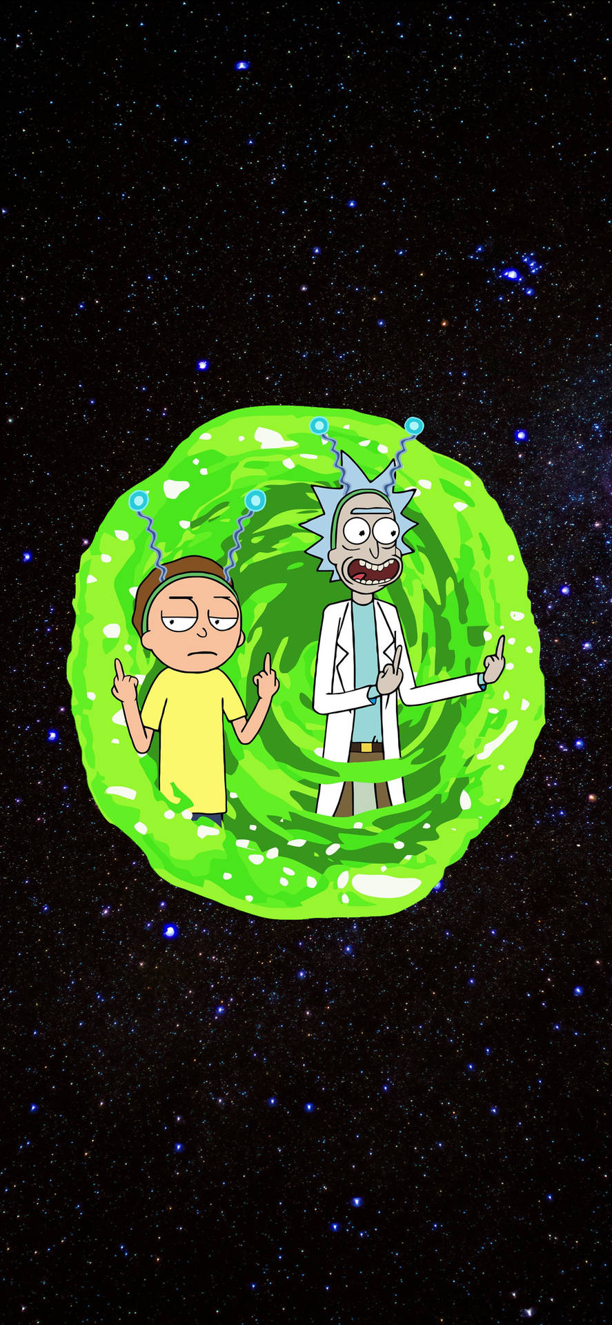 Rick And Morty Phone Wallpaper