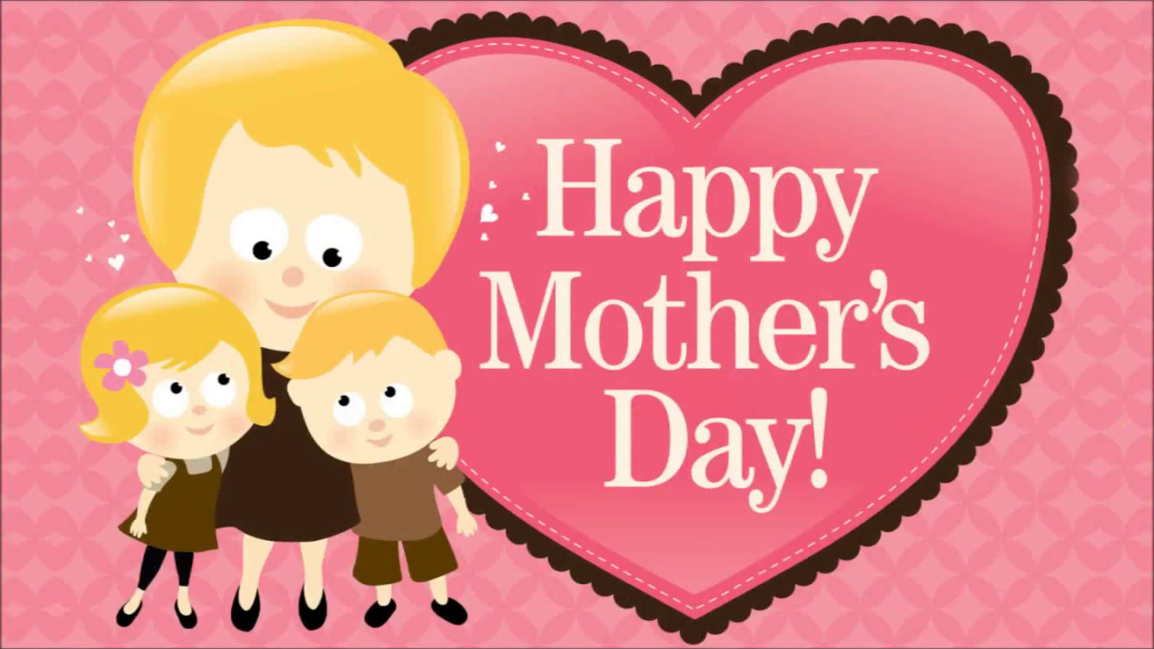 I Love Mom Happy Mothers Day Wallpaper Background