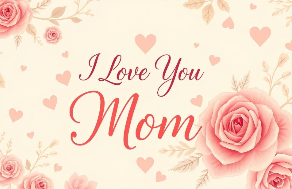 I Love You Mom Wallpaper