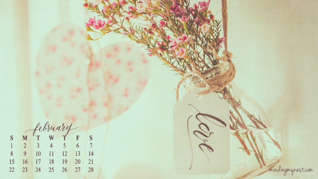 Desktop Calendars Minding My Nest