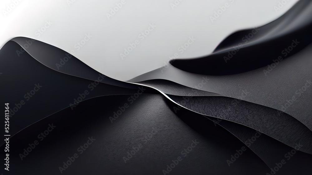 Black Textures Wallpaper Abstract 4k Background Silk Smooth