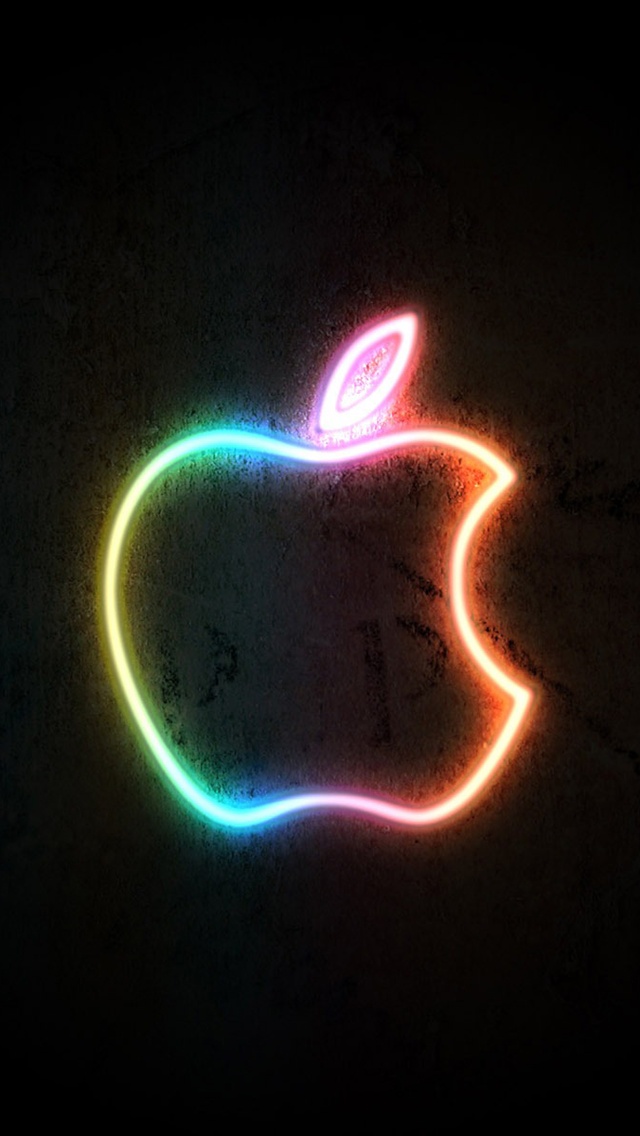 Neon Light Apple iPhone Wallpaper 5s 5c