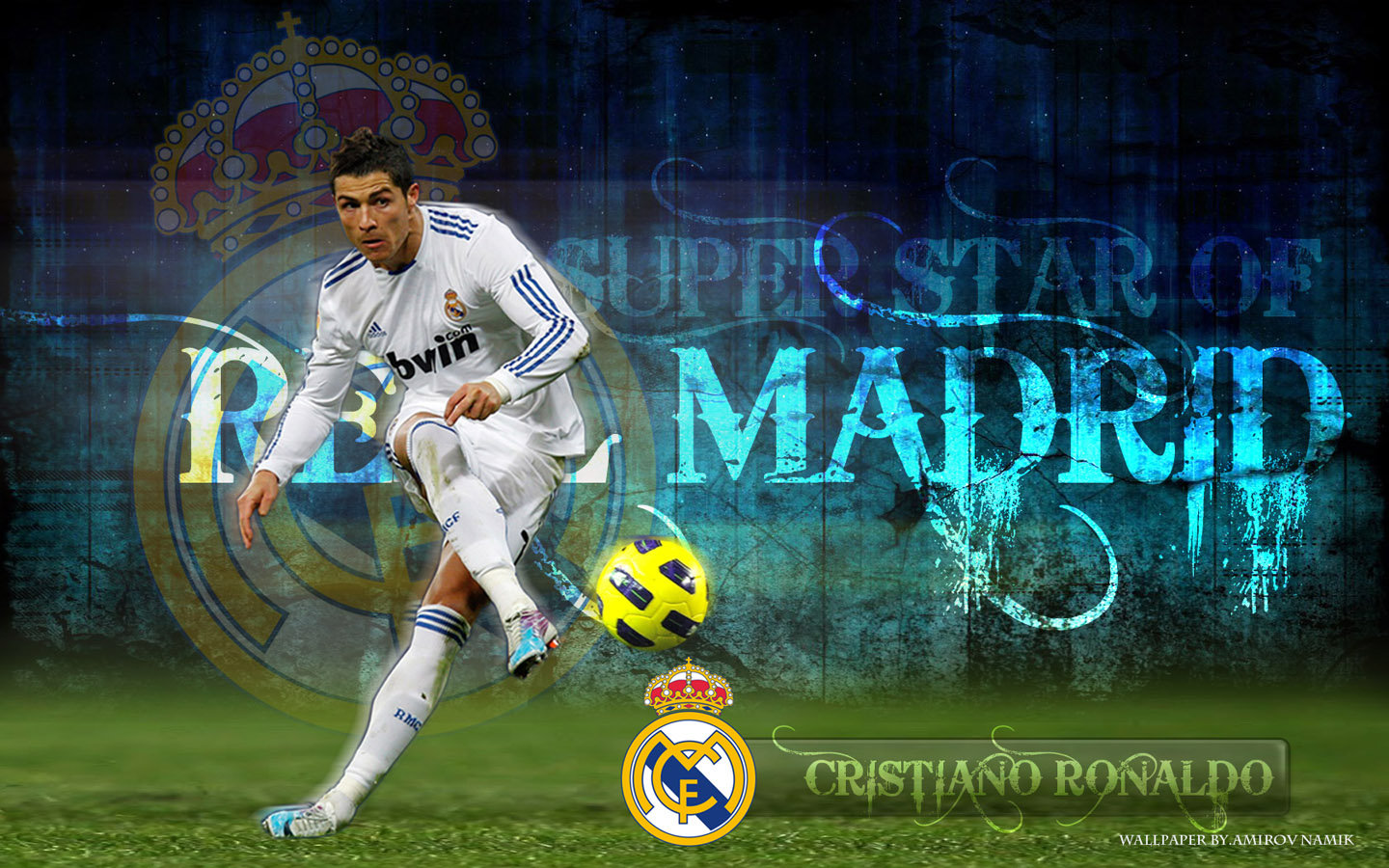 Cristiano ronaldo real madrid wallpaper Wallpapers Backgrounds