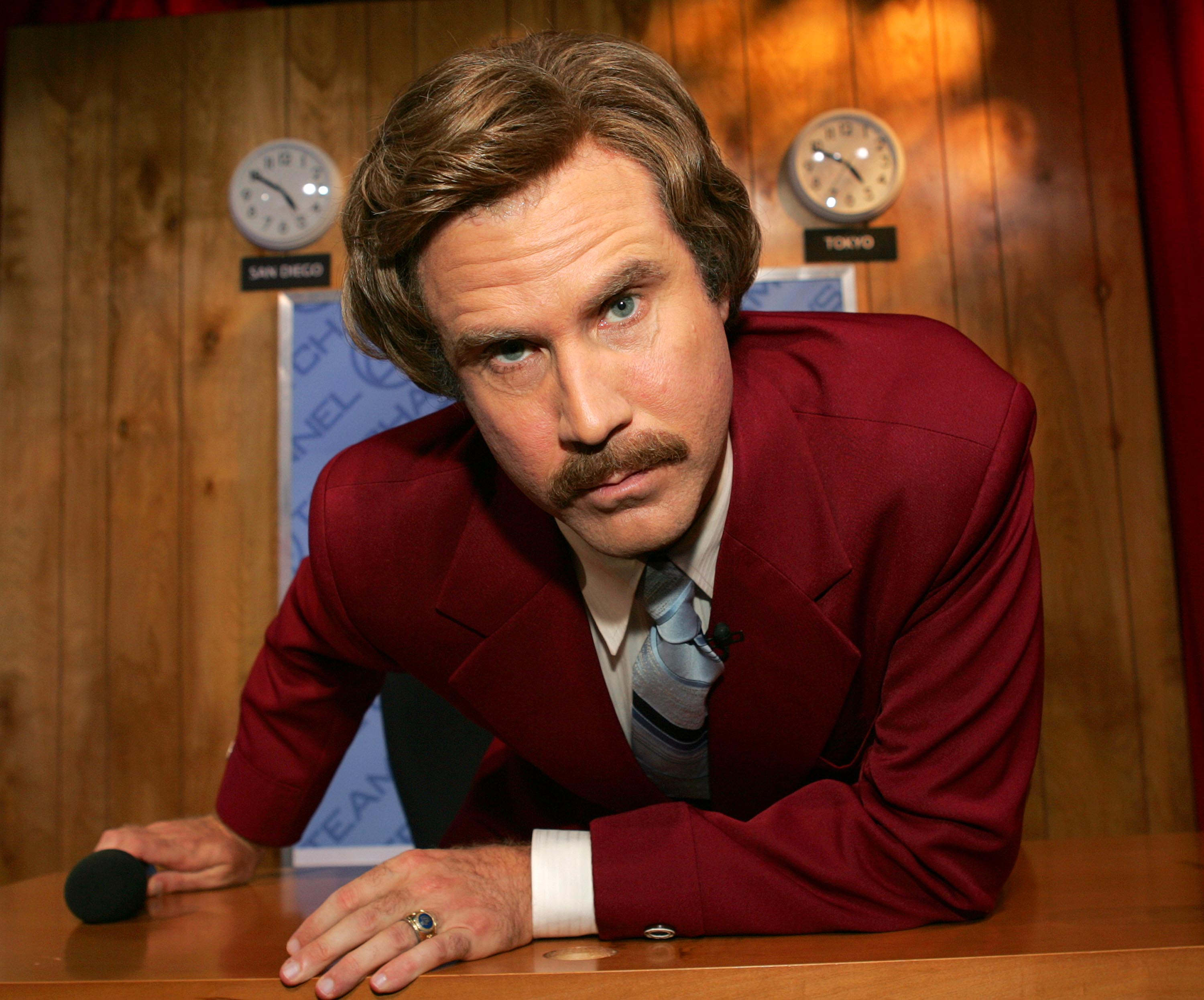 Breaking News President Hires Ron Burgundy To Sell