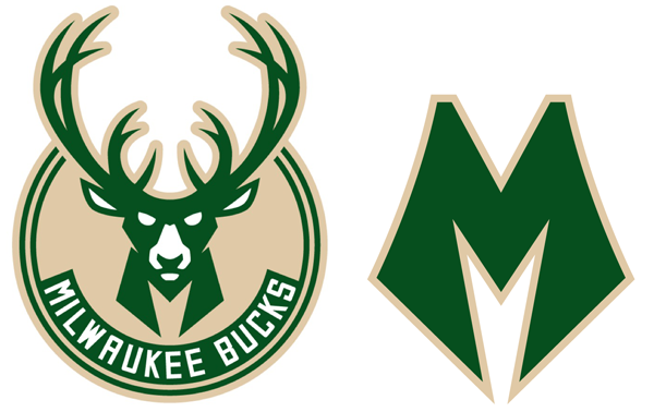 Milwaukee Bucks new logos