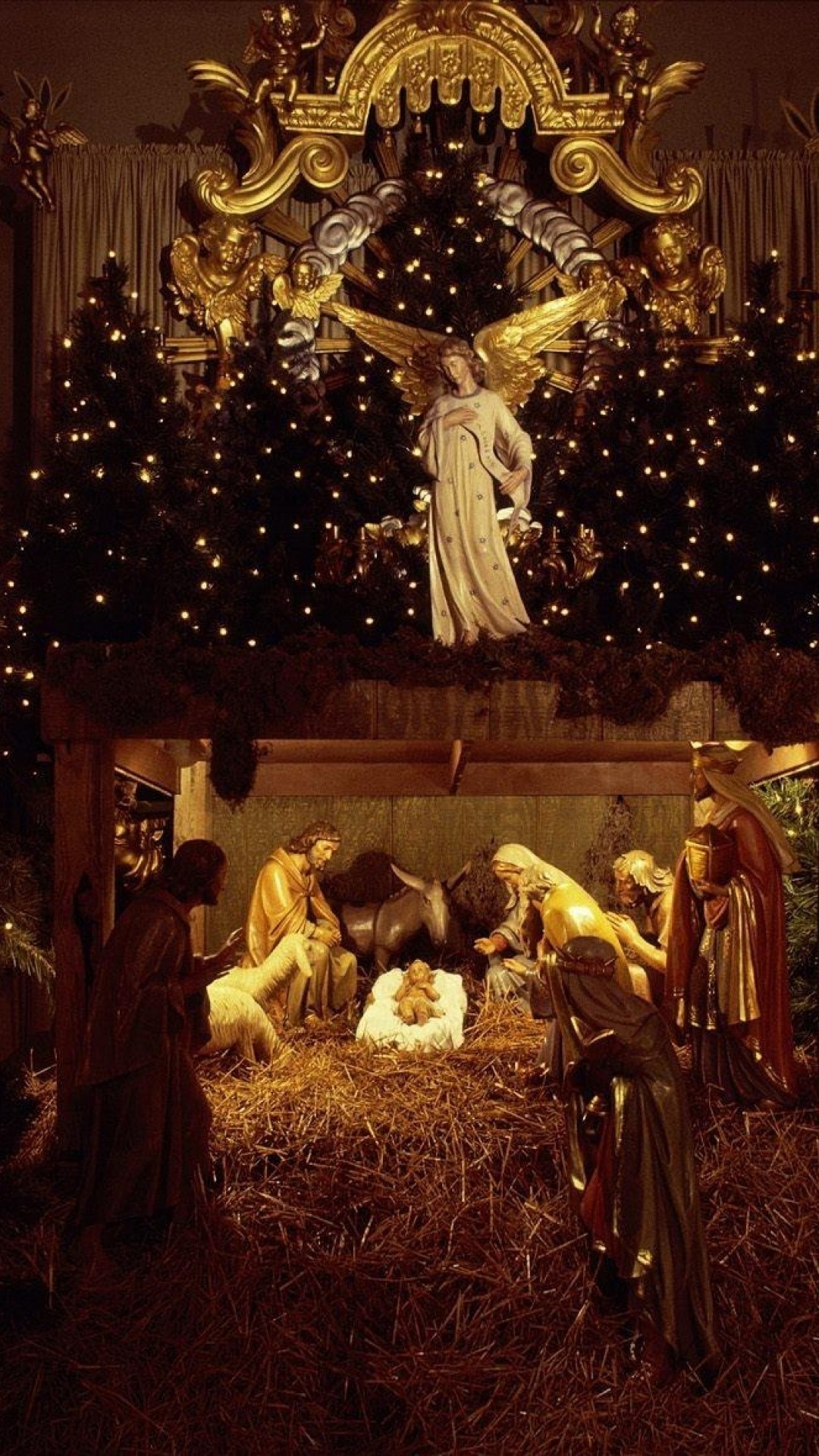 Religious Christmas Wallpaper Background