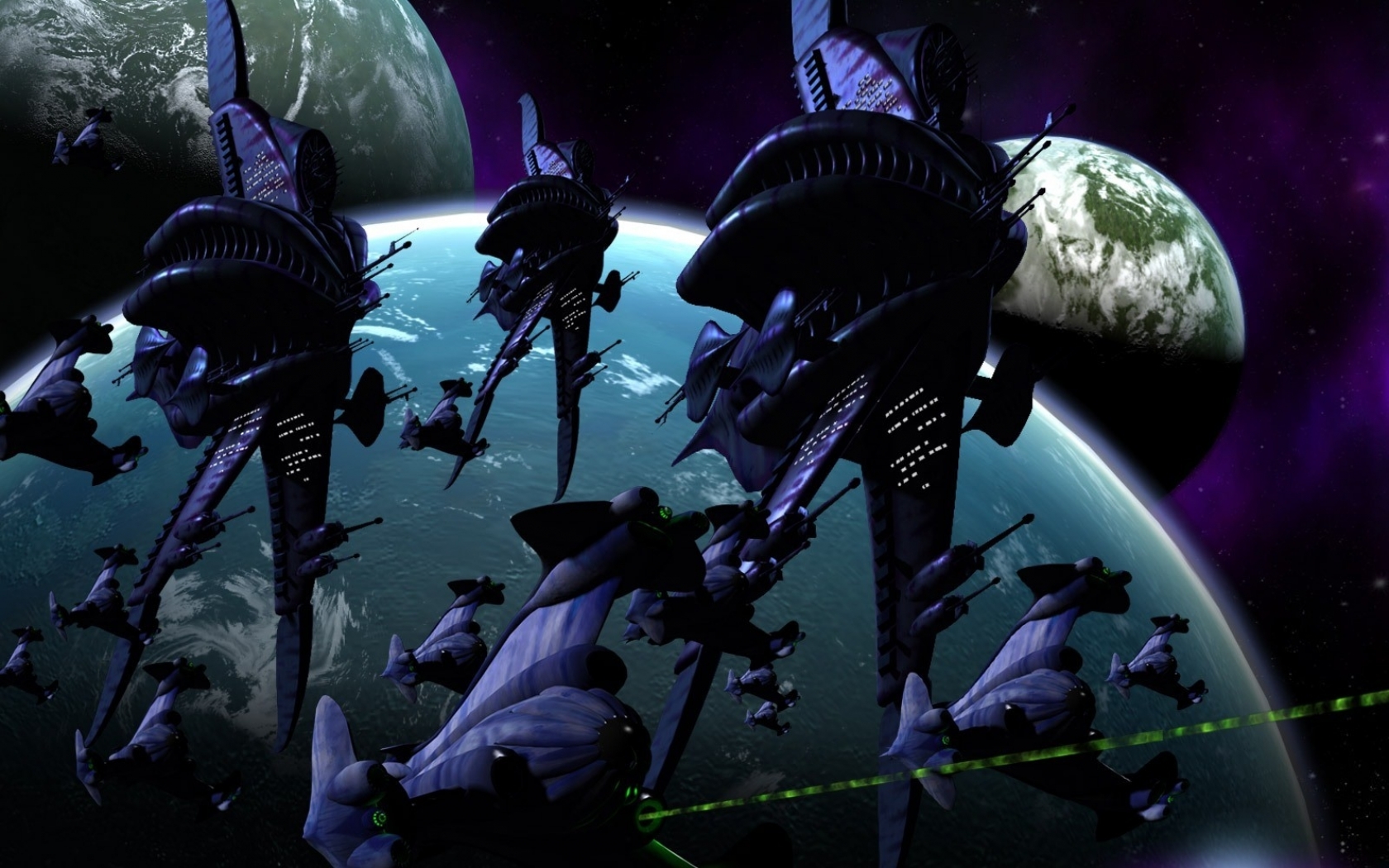 Babylon Science Fiction Industry Wallpaper Background