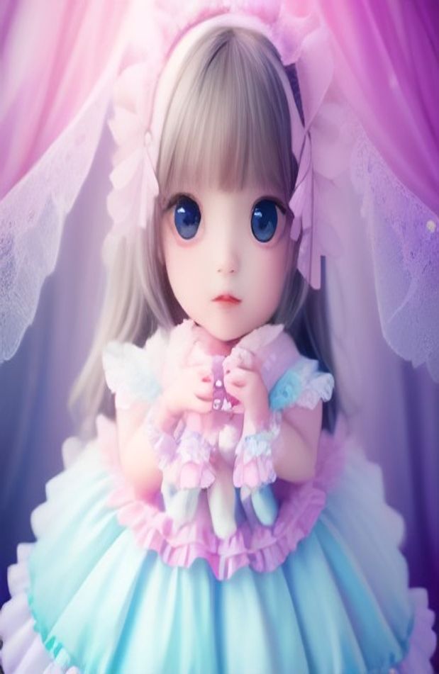 Very Cute Doll Wallpaper