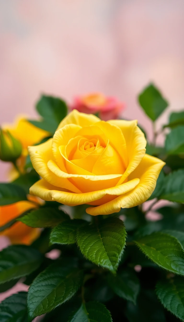 Yellow Rose Wallpaper