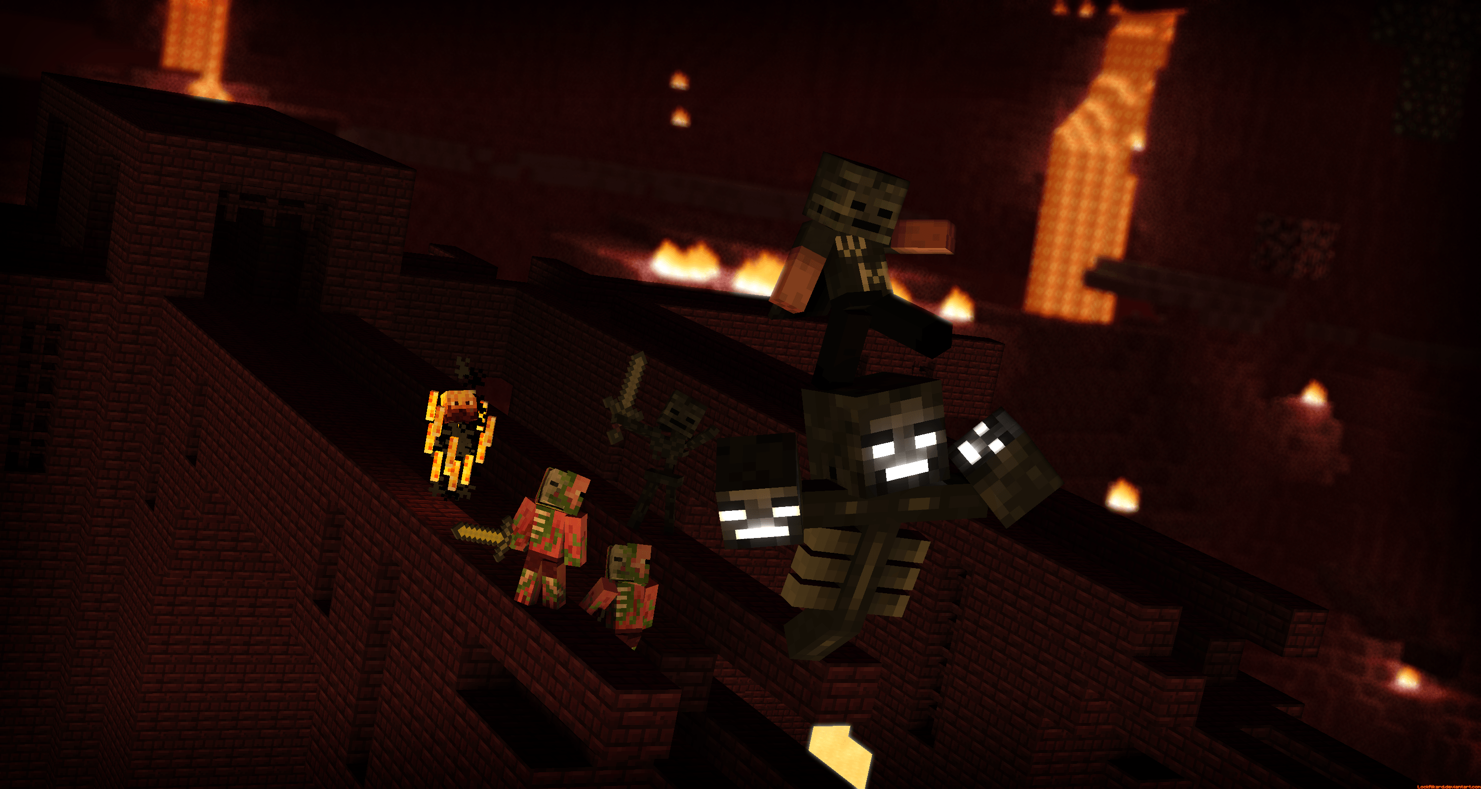 Minecraft Wither Storm Wallpaper On