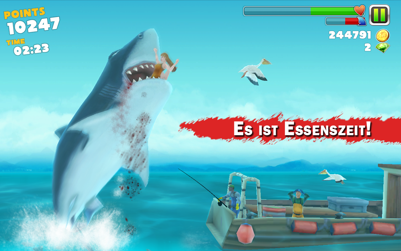 Hungry Shark Evolution Im Haifisch Game Auf Beutezug Gehen Android