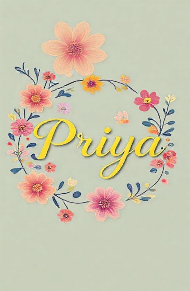 Priya Word Wallpaper