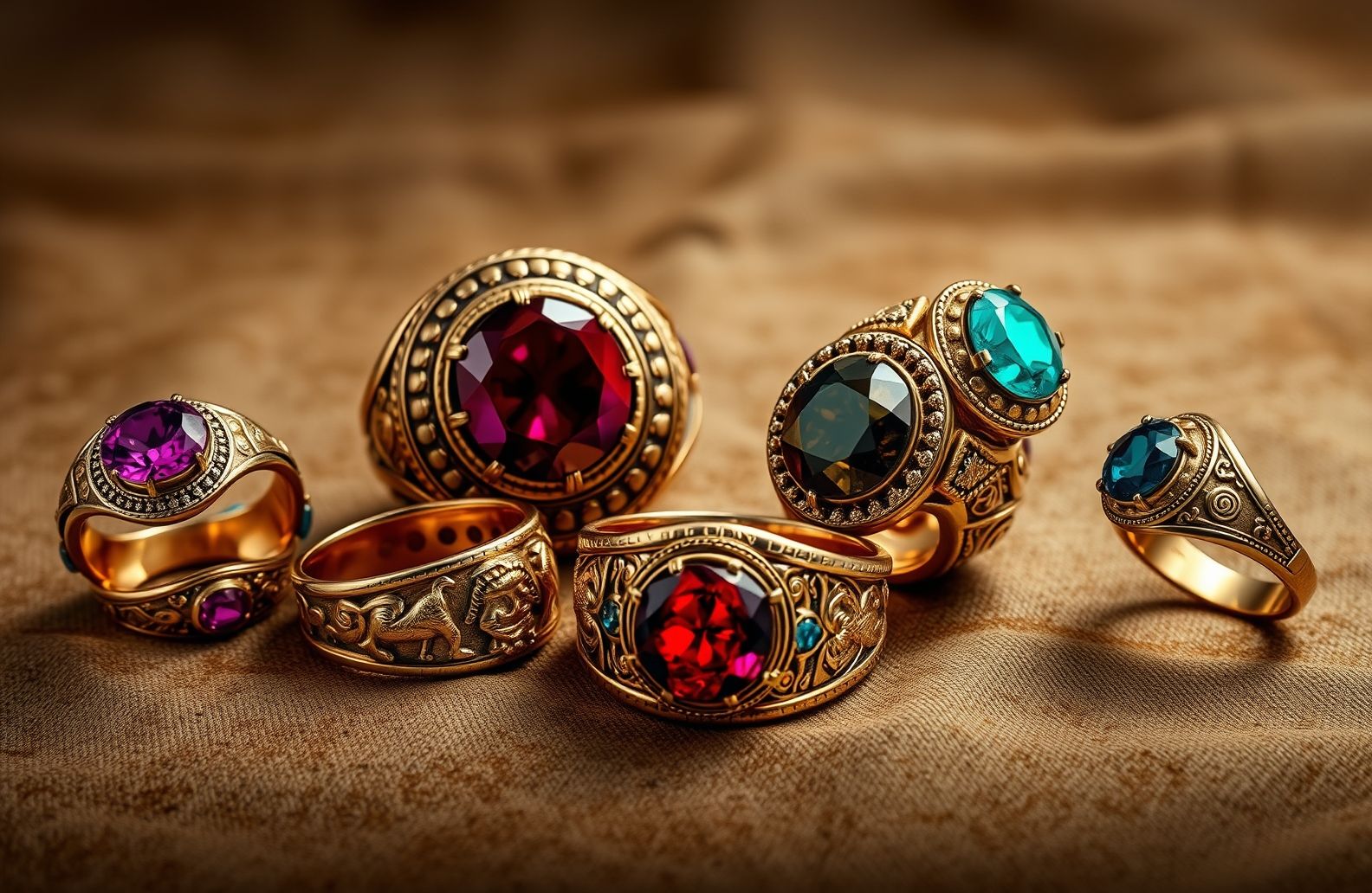 Wallpaper Of Roman Rings