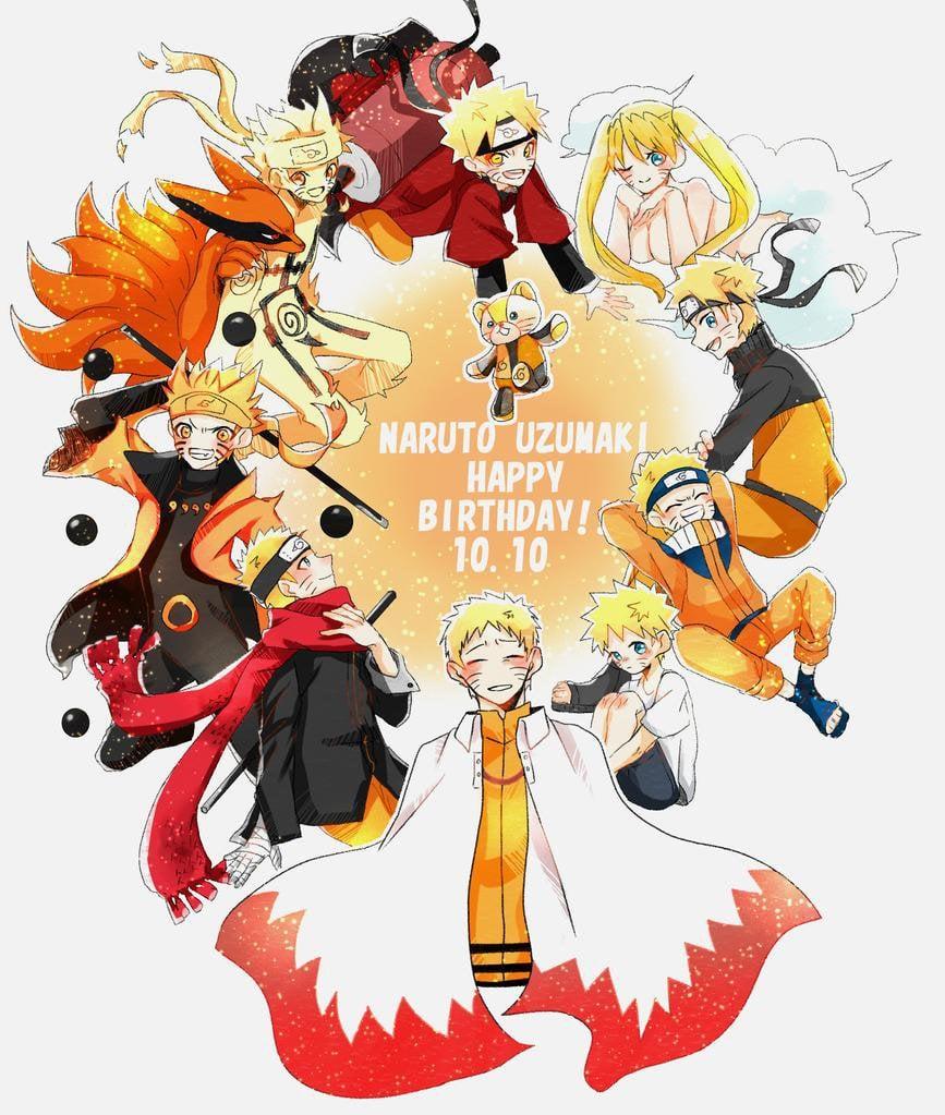 🔥 Free Download Happy Birthday Naruto R by aford WallpaperSafari