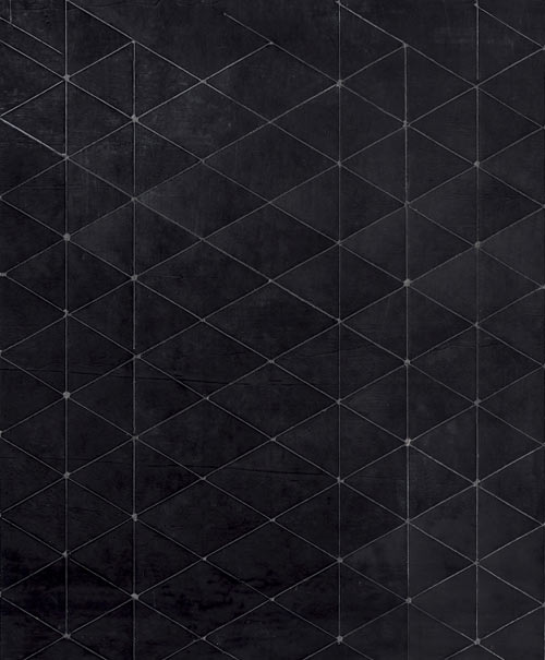 Funmozar Black Geometric Wallpaper