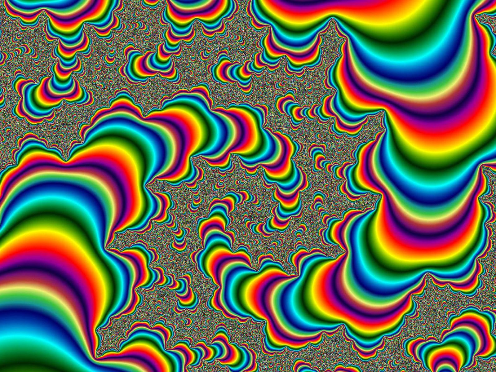 Trippy Moving Illusions Background
