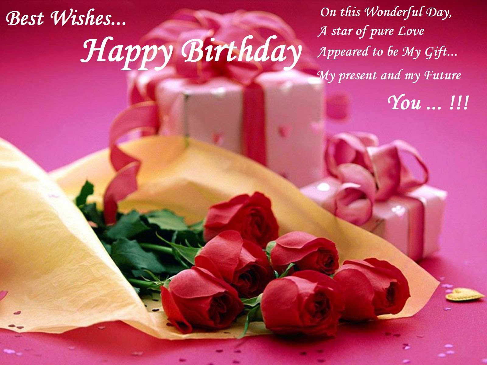 BirtHDay Wishes For Friend HD Pic Wish Photos Sms