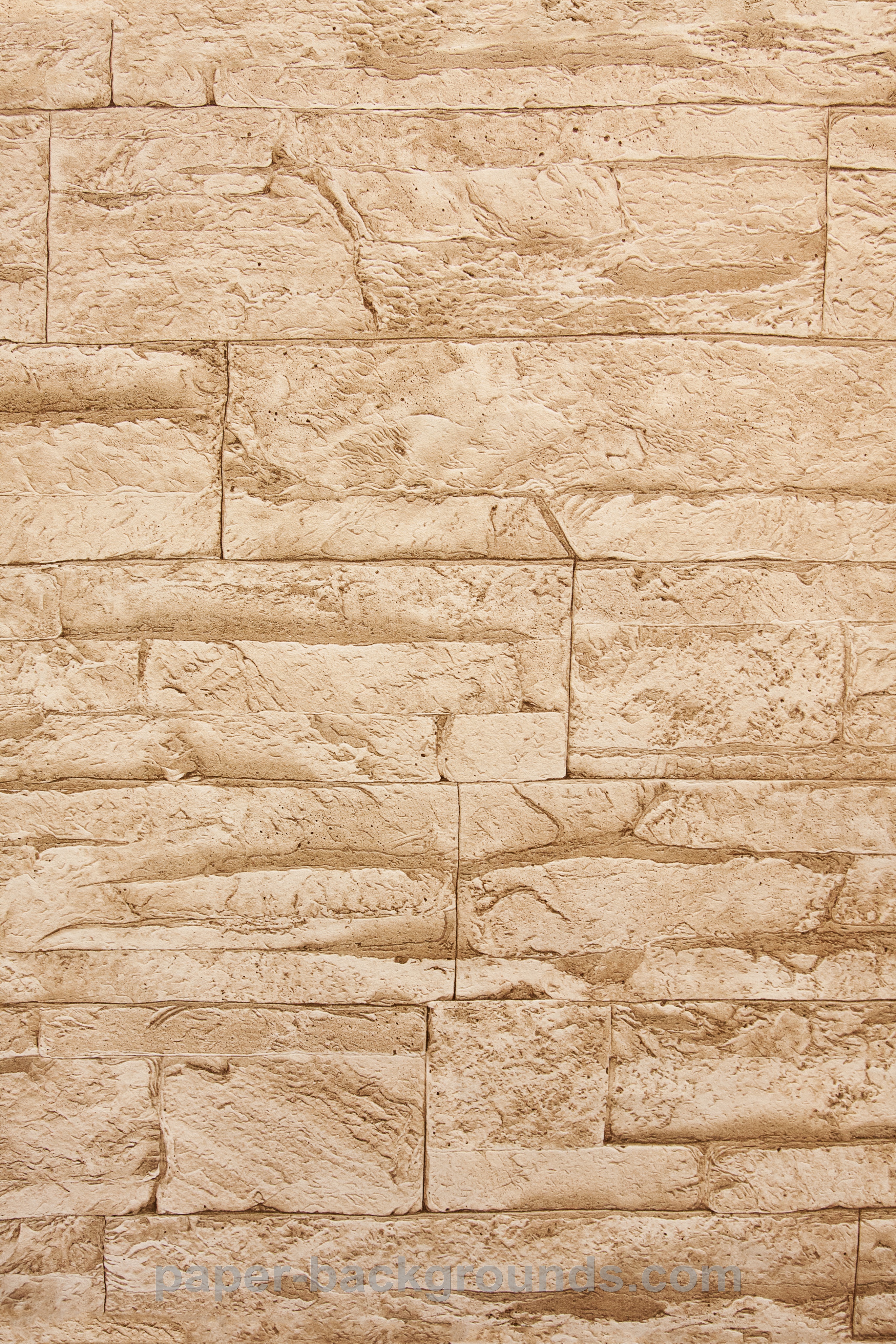 Light Brown Stone Wall Texture High Resolution Paper Background