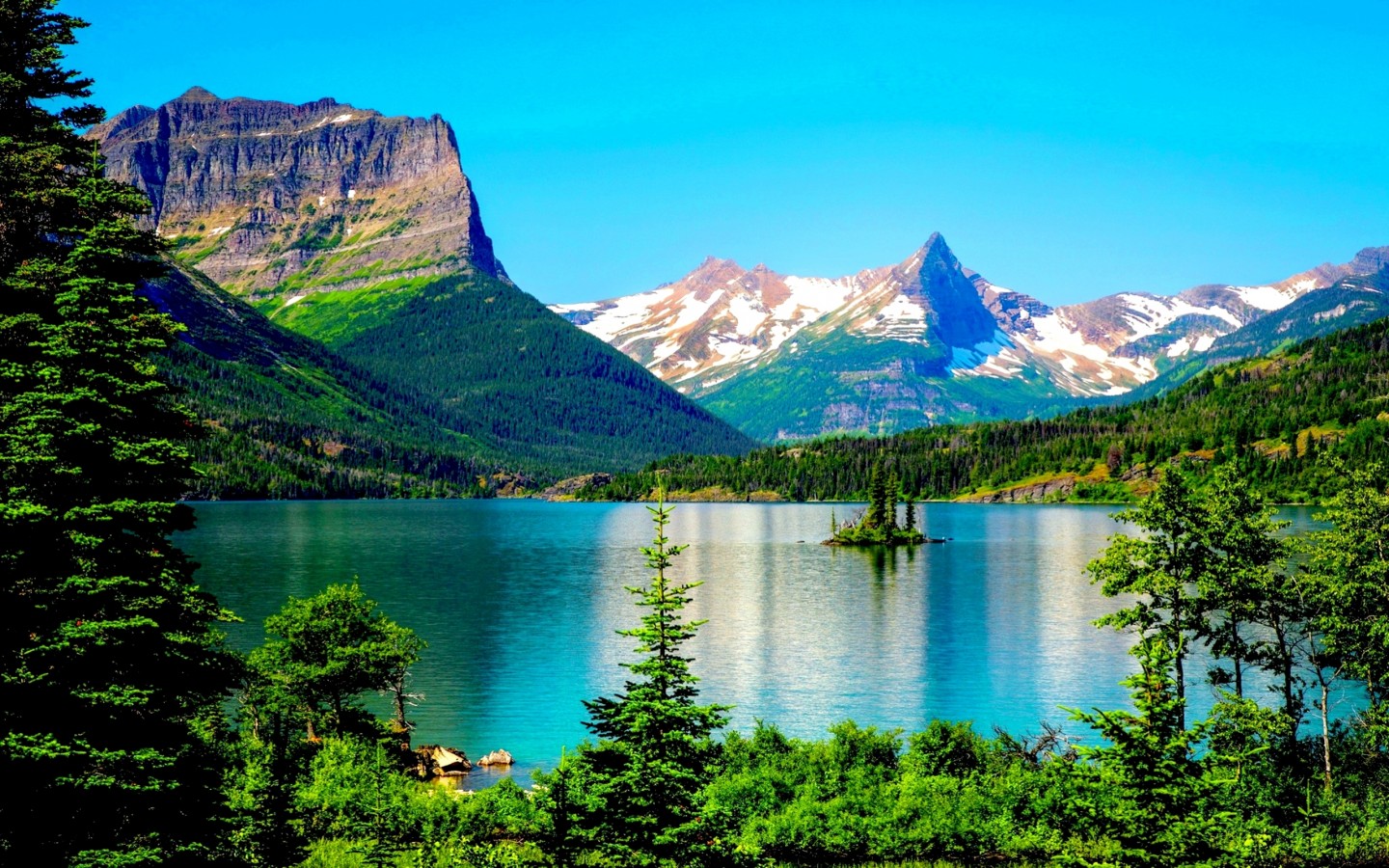 Glacier National Park Desktop Background