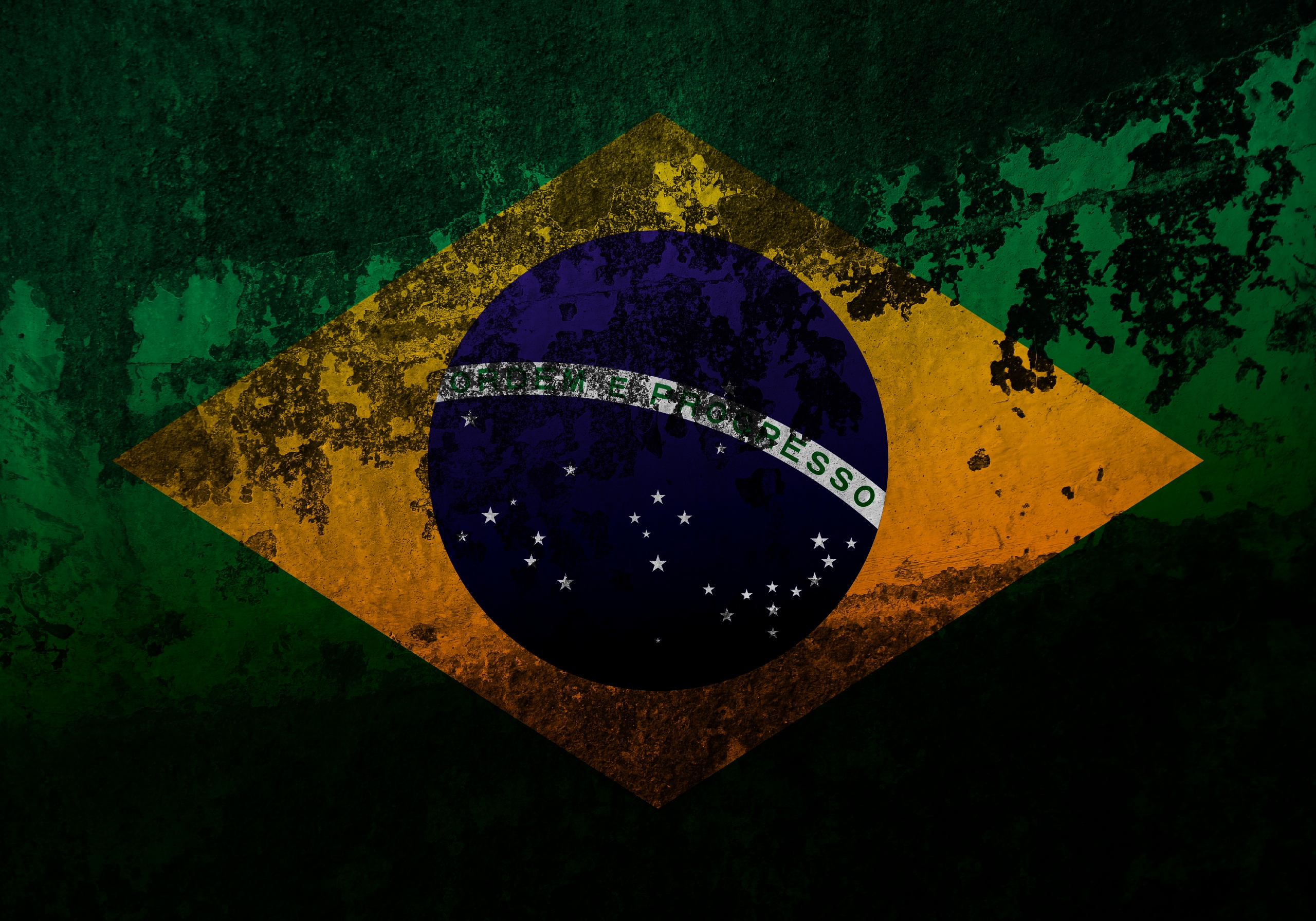 Brazil Flag Wallpaper HD Early
