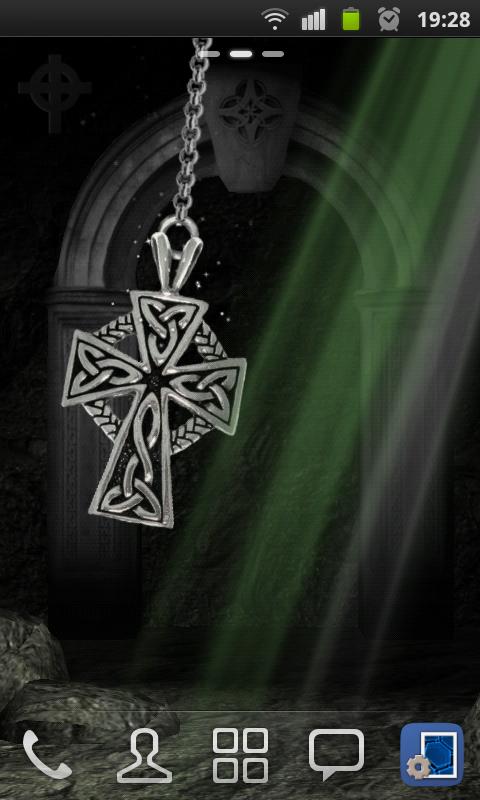 Celtic Cross Wallpaper 3d