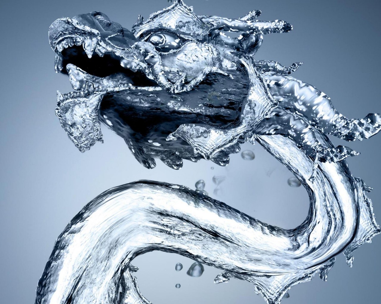 Ice Dragon Image Wallpaper HD