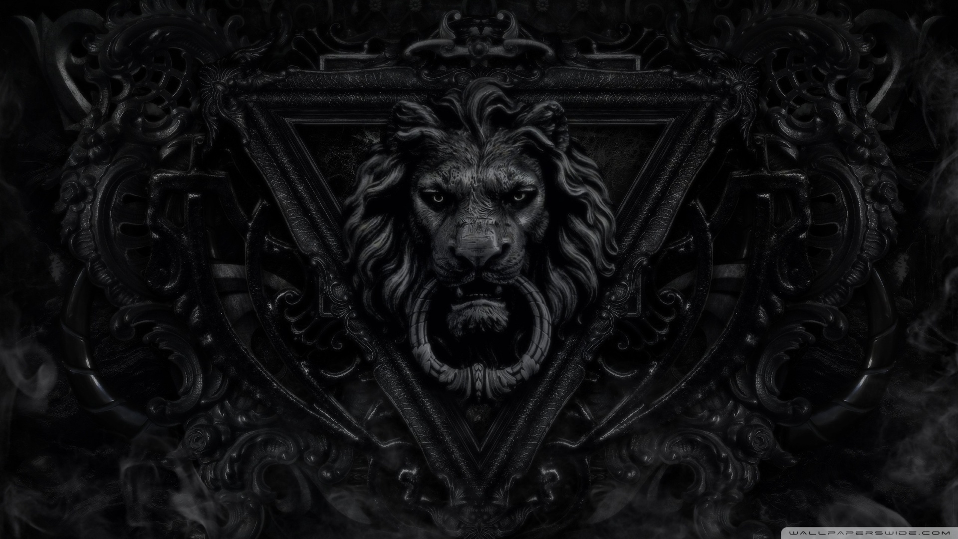 Dark Gothic Lion Ultra HD Desktop Background Wallpaper For 4k UHD