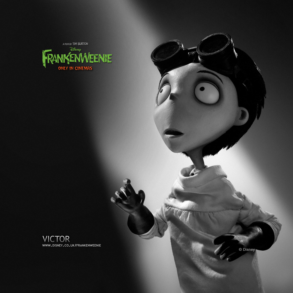 Victor Frankenstein Frankenweenie Image F Wallpaper