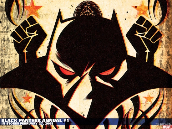 Black Panther Annual 2008 1 Wallpaper Marvel Heroes Wallpapers 550x412