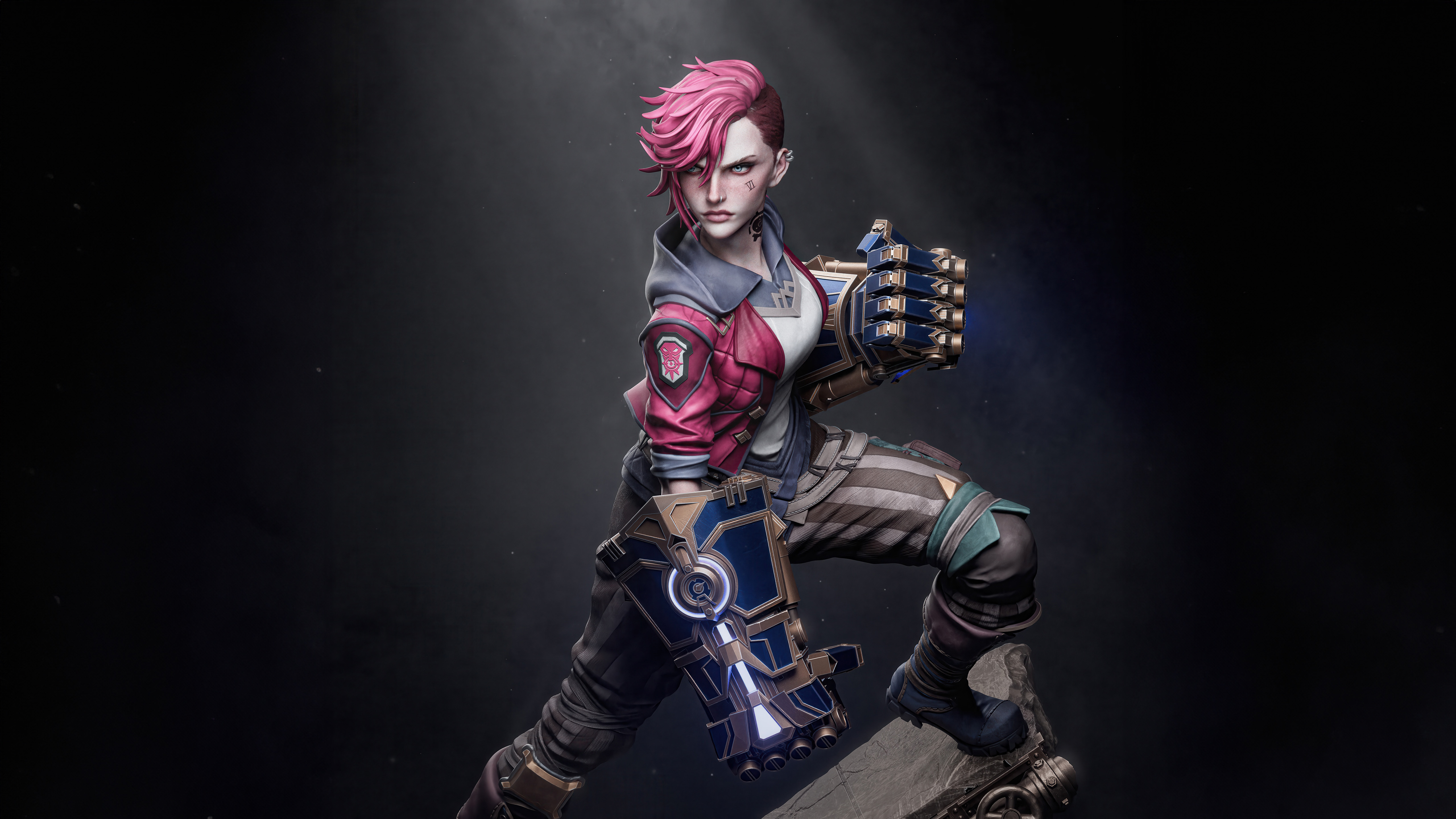 Vi Arcane Wallpaper HD Tv Shows 4k Image