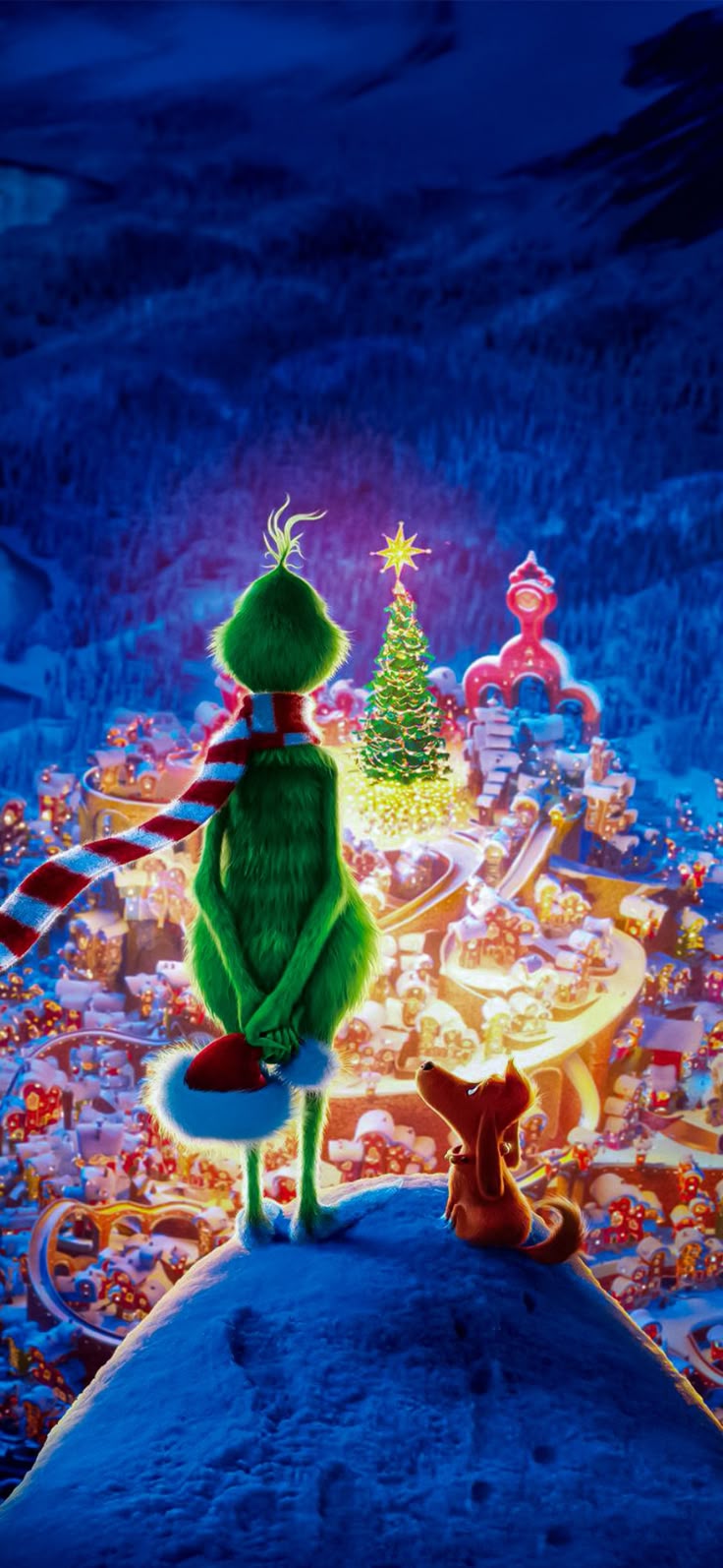 Holiday Vibe Grinch Wallpaper 4k Christmas iPhone Cute