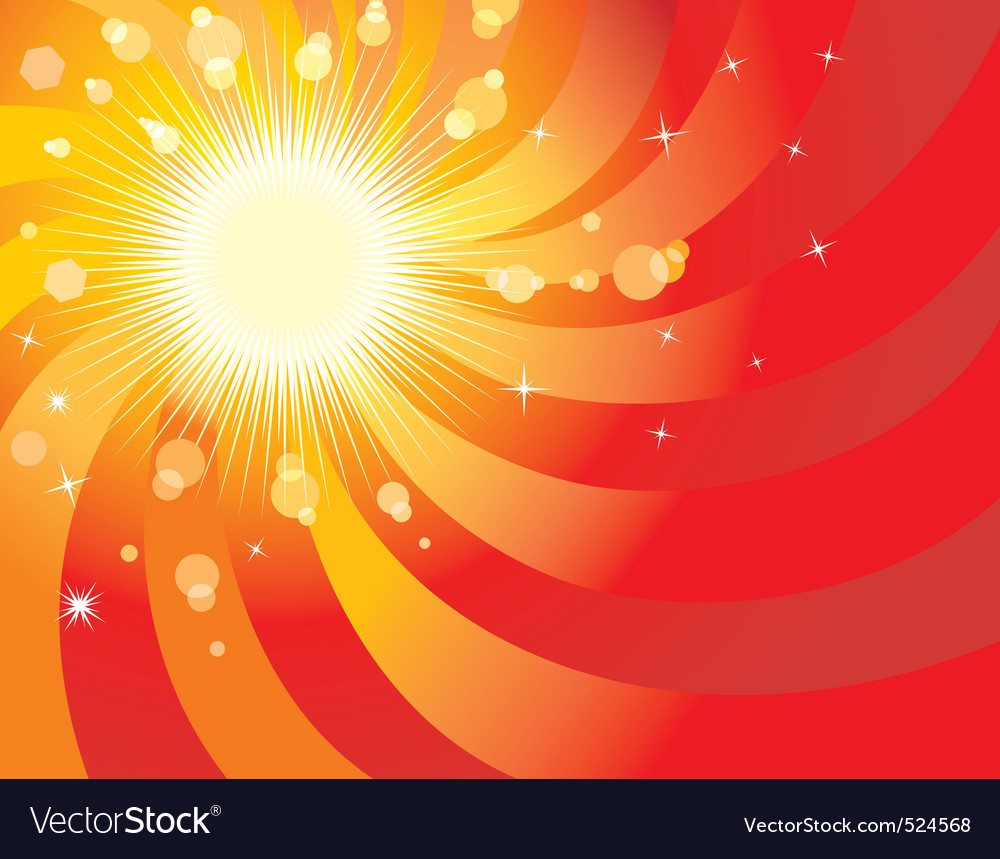 Abstract Sun Background Royalty Vector Image