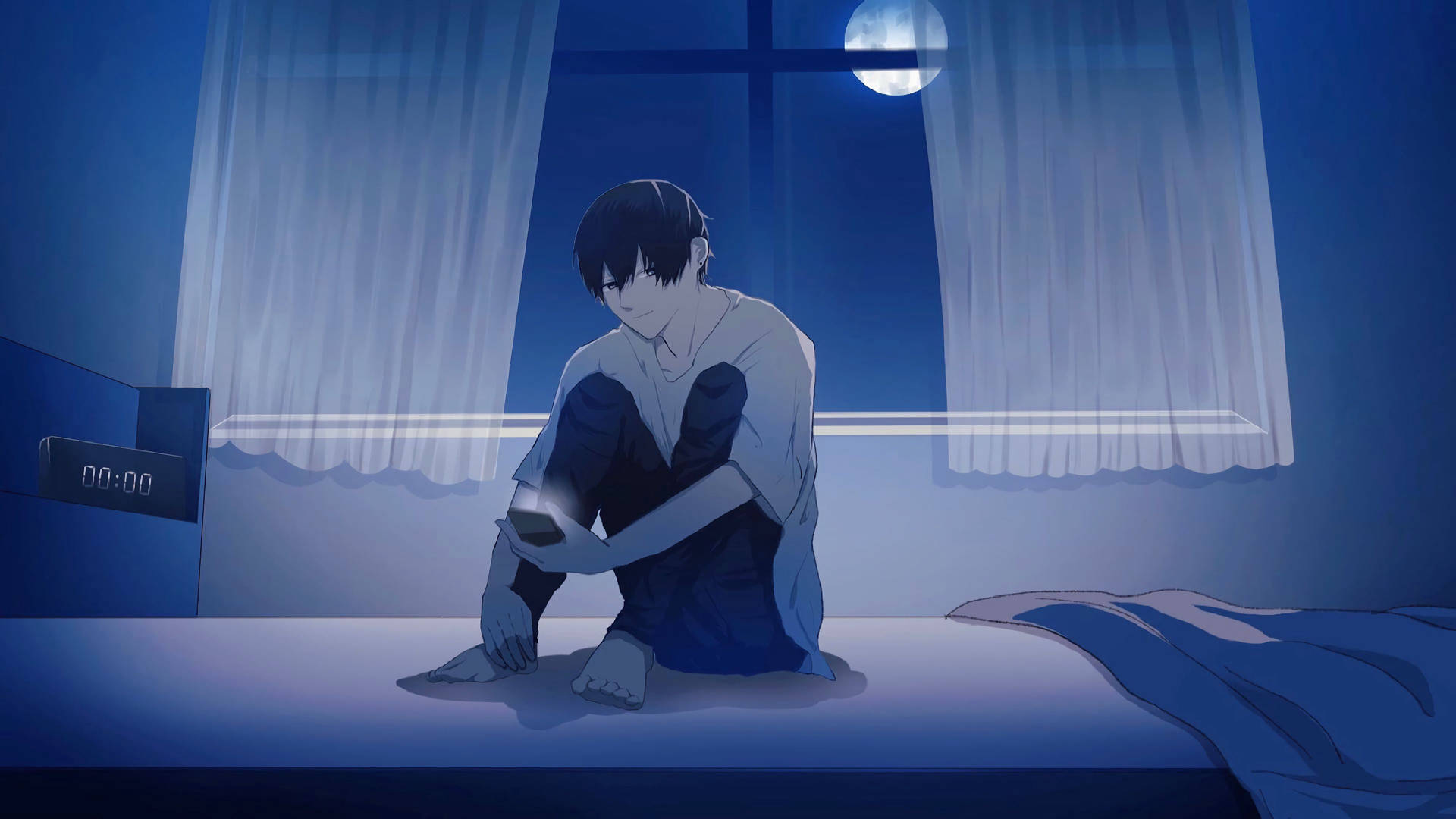 Alone Boy Anime Wallpaper