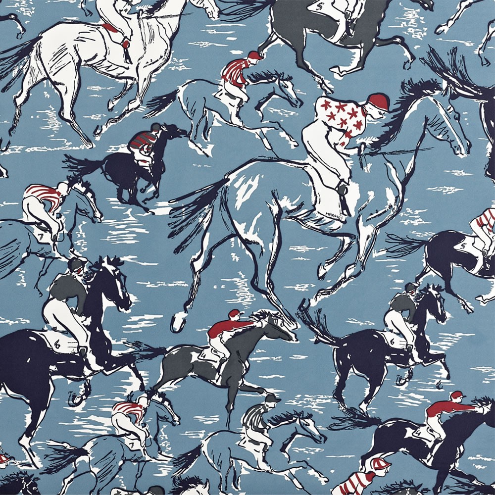 Horse Country Chic Hermes Wallpaper And Fabric Collection