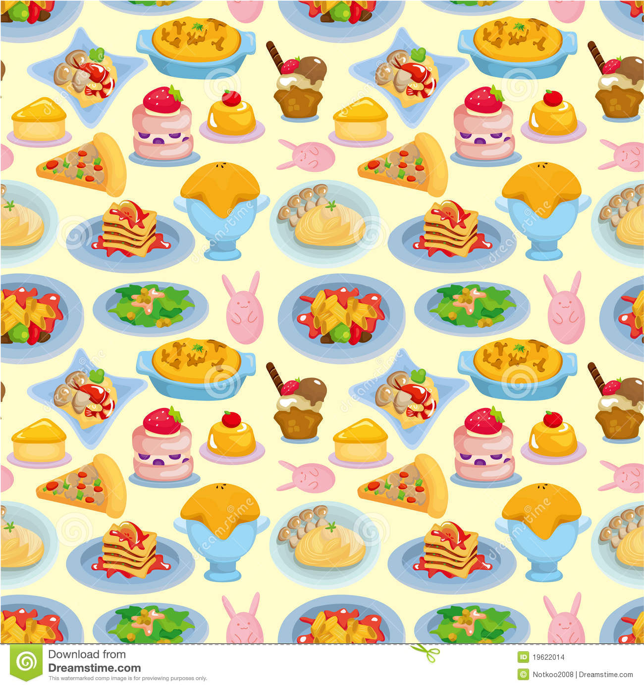 50 Cartoon Food Wallpaper On Wallpapersafari