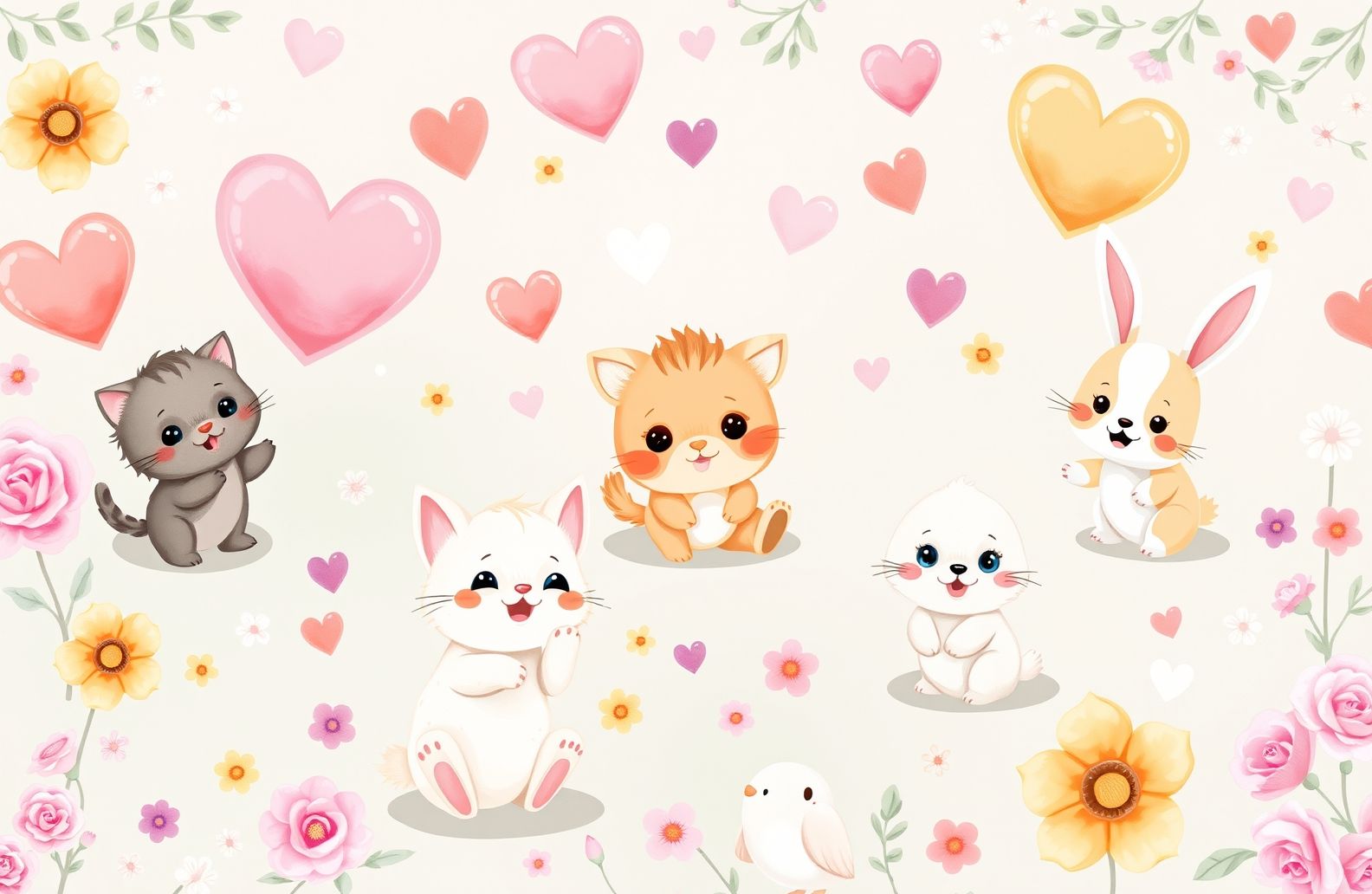 Wallpaper Love Cute